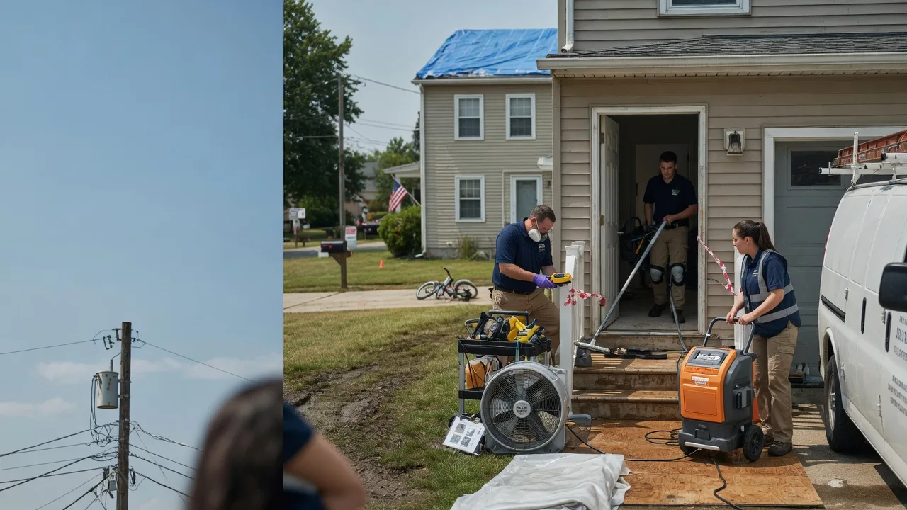Water Damage Repair in Cambridge City, IN near me